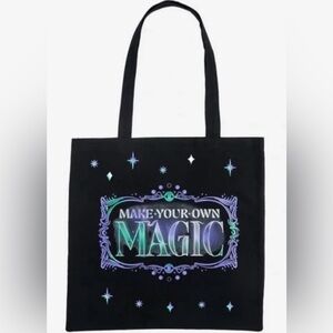 NEW! Wicked Authentic “Make Your Own Magic” Tote Bag (Black)- NWT